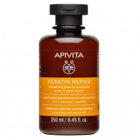 Keratin Repair Shampoo Nutriente Riparatore Apivita